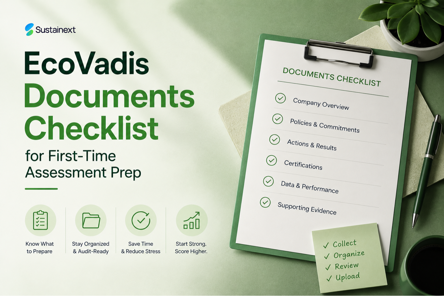 ecovadis documents checklist